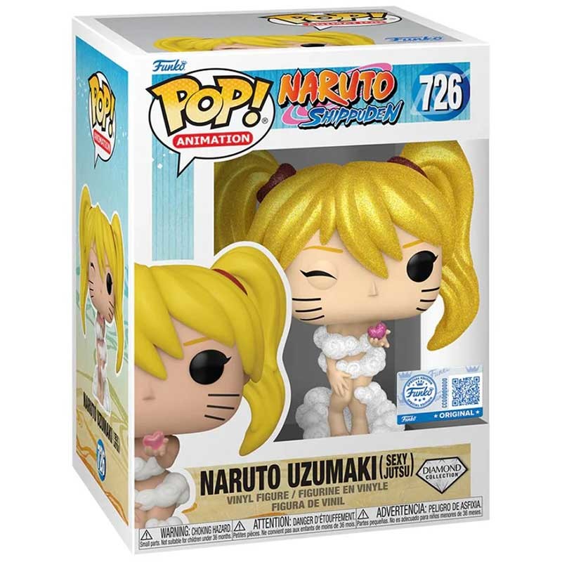 Funko Pop Naruto Shippuden Naruto Uzumaki (Sexy Jutsu) Diamond Collection Special Edition #726 0