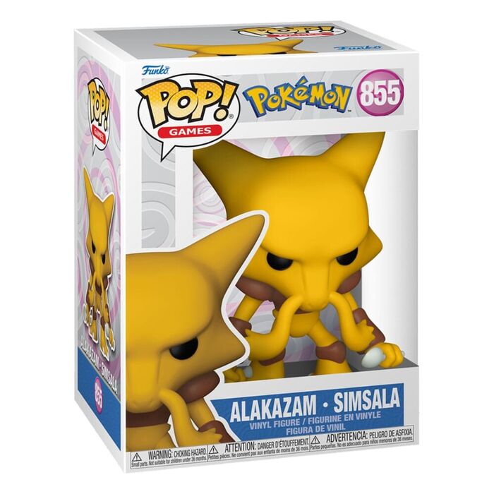 Funko Pop Pokémon Alakazam #855
