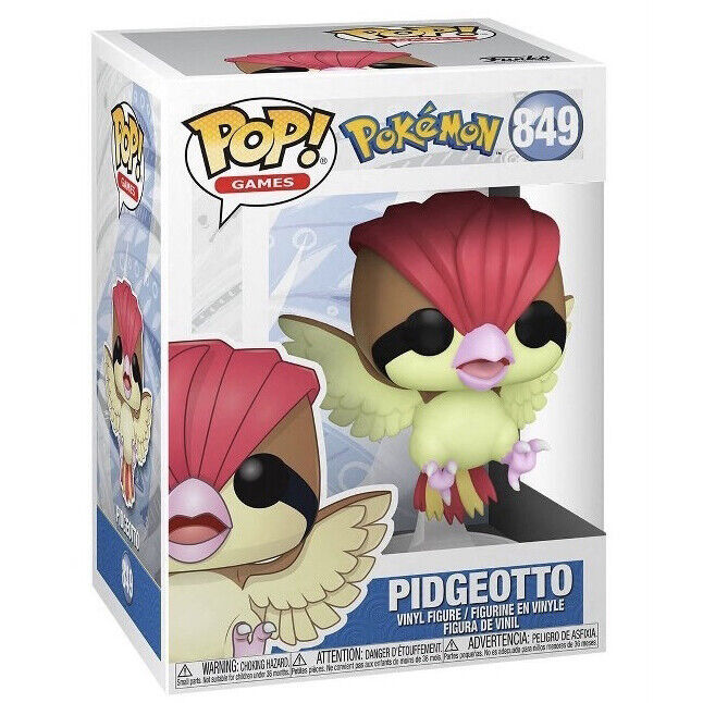 Funko Pop Pokémon Pidgeotto #849