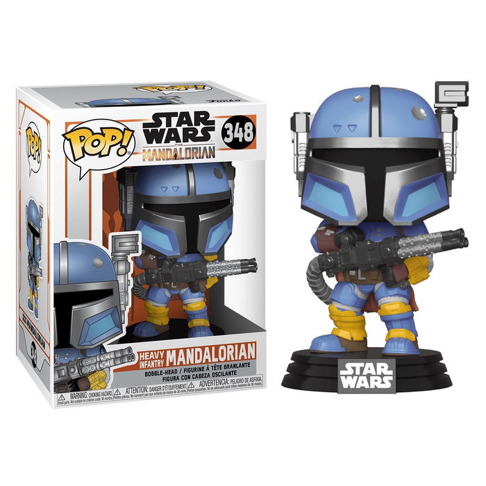 Funko Pop Star Wars The Mandalorian Heavy Infantry Mandalorian