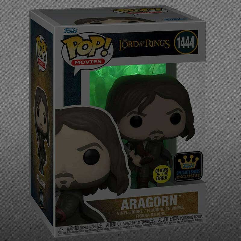 Funko Pop The Lord of the Rings Aragorn Final Battle (Glows in the Dark) #1444 1