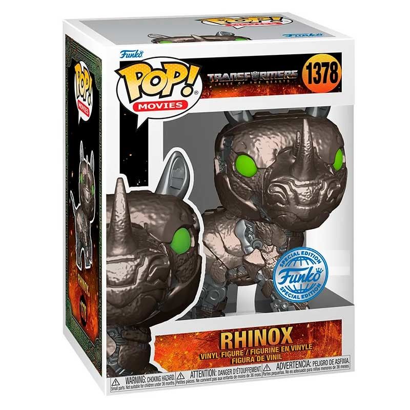 Funko Pop Transformers Rise of the Beasts Rhinox Special Edition #1378