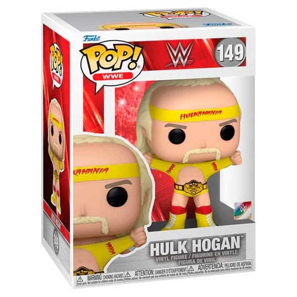 Funko Pop WWE Hulk Hogan Hulkamania with Belt #149 0