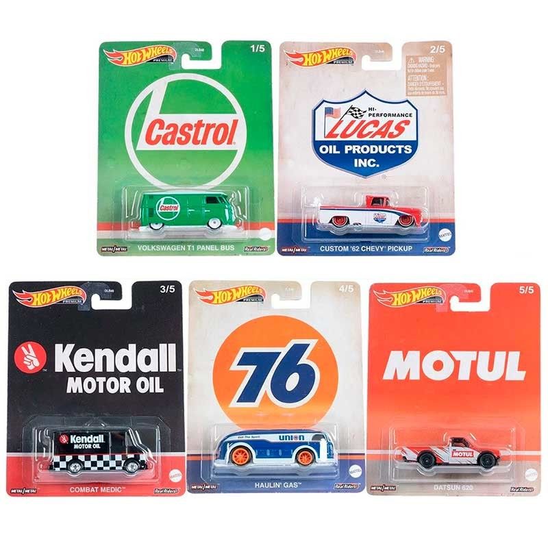 Hot Wheels Premium Pop Culture Oil Products 1/64 (DLB45)