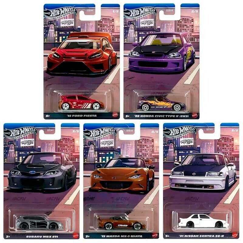 Hot Wheels Silver Series Compact Kings 1/64 (GDG44)