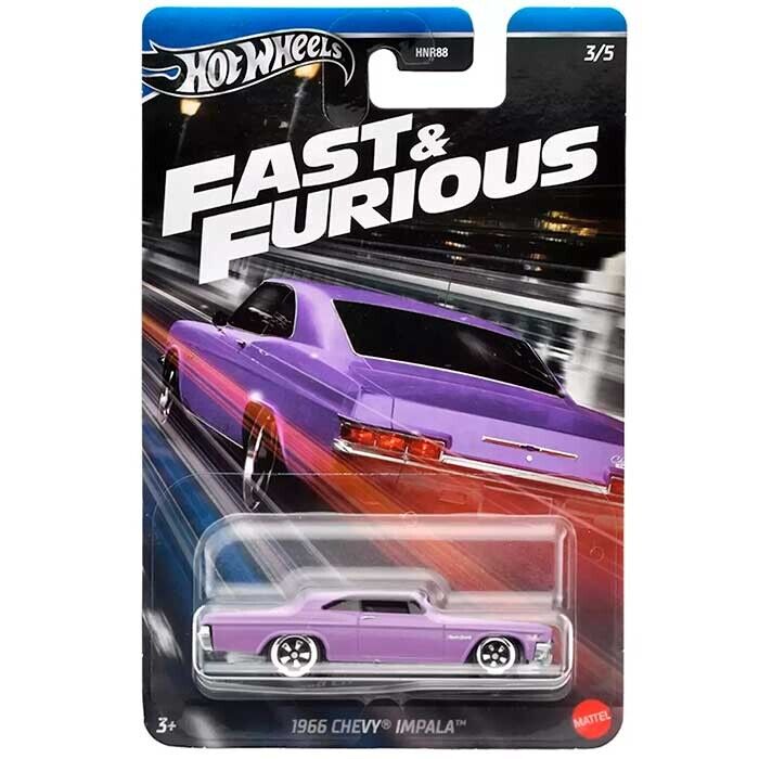 Hot Wheels Fast & Furious 1966 Chevy Impala 1/64 (HNR88)