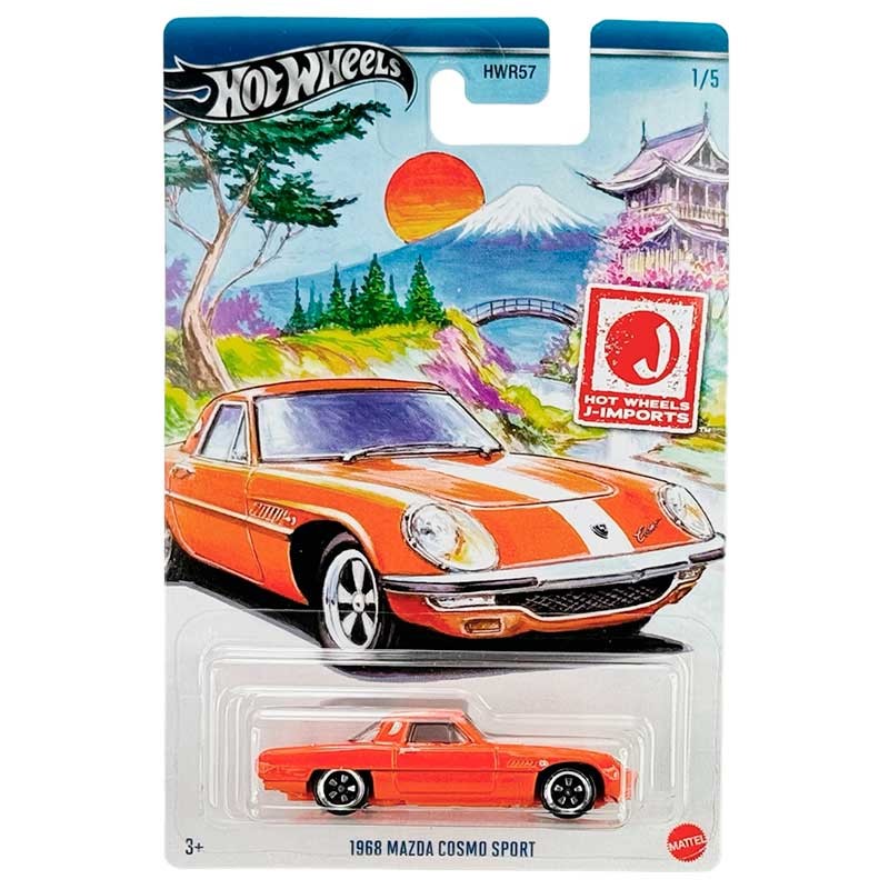 Hot Wheels J-Imports 1968 Mazda Cosmo Sport 1/64 (HWR57) 0