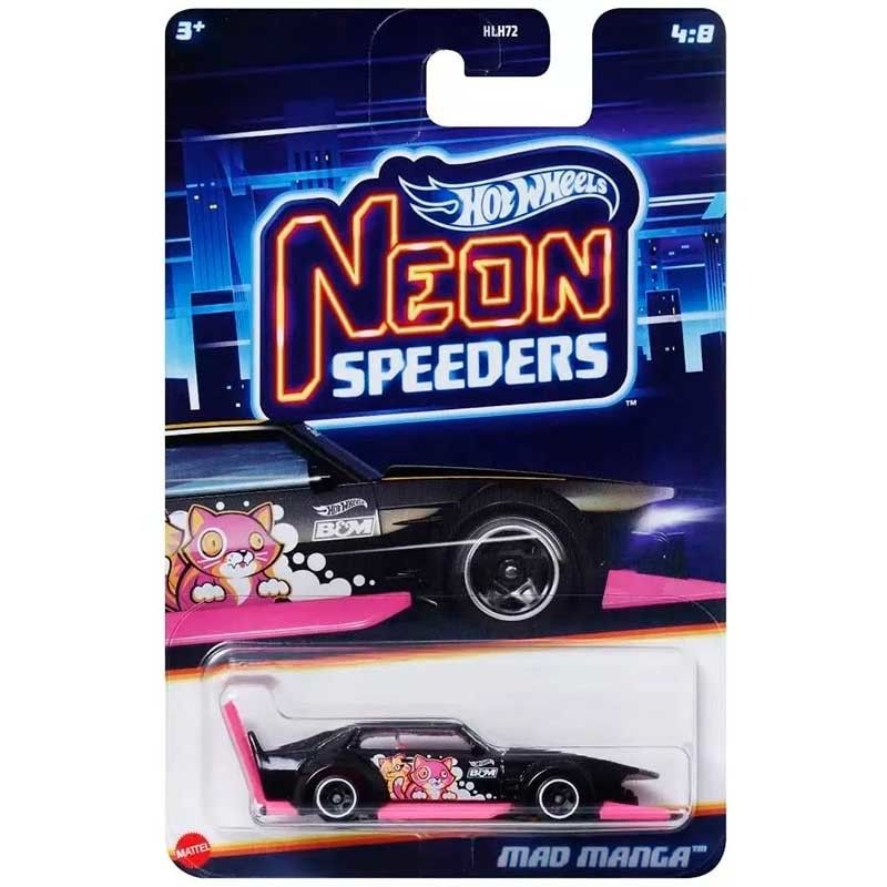 Hot Wheels Neon Speeders Mad Manga 1/64 (HLH72)