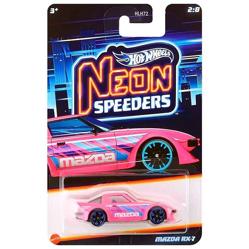 Hot Wheels Neon Speeders Mazda RX-7 1/64 (HLH72)