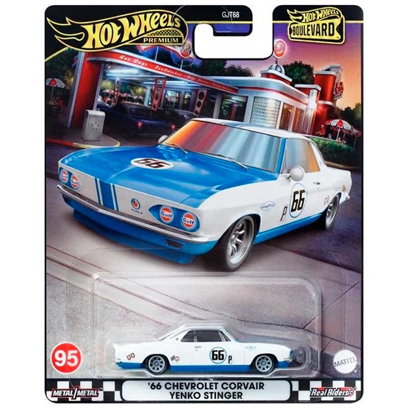Hot Wheels Premium Boulevard Chevrolet Corvair Yenko Stinger 1/64 (GJT68) 0