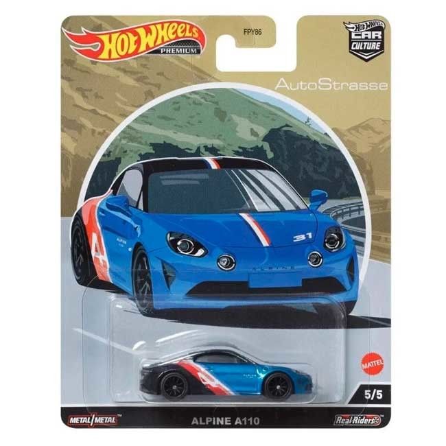 Hot Wheels Premium Car Culture AutoStrasse Alpine A110 1/64 (FPY86)