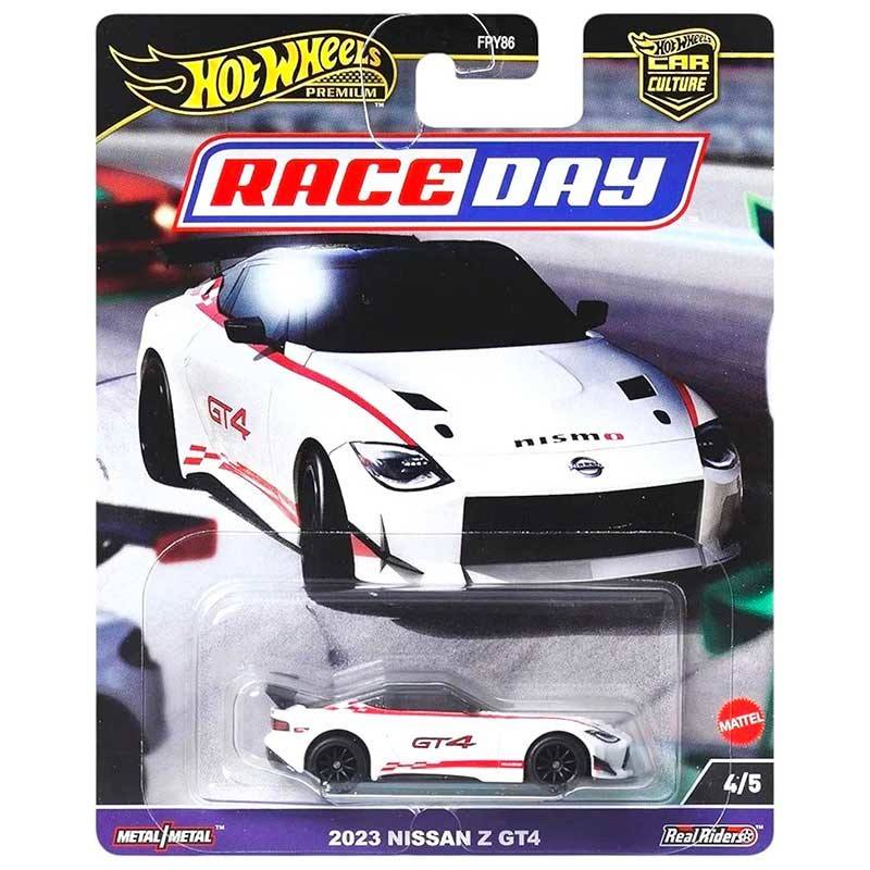 Hot Wheels Premium Car Culture Race Day 2023 Nissan Z GT4 1/64 (FPY86) 0