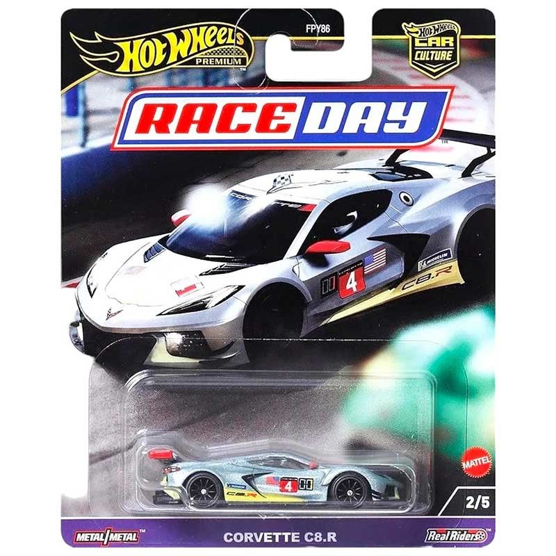 Hot Wheels Premium Car Culture Race Day Corvette C8.R 1/64 (FPY86)