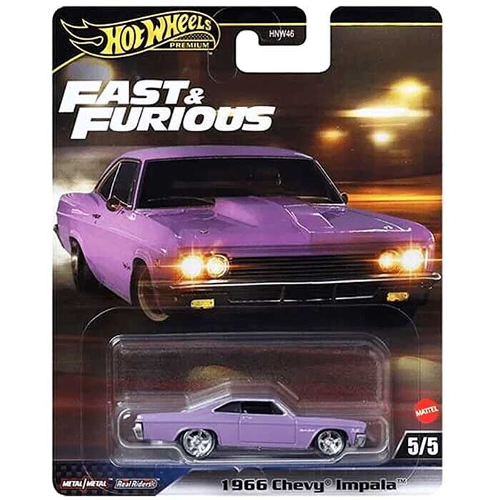 Hot Wheels Premium Fast & Furious 1966 Chevy Impala 1/64 (HNW46)