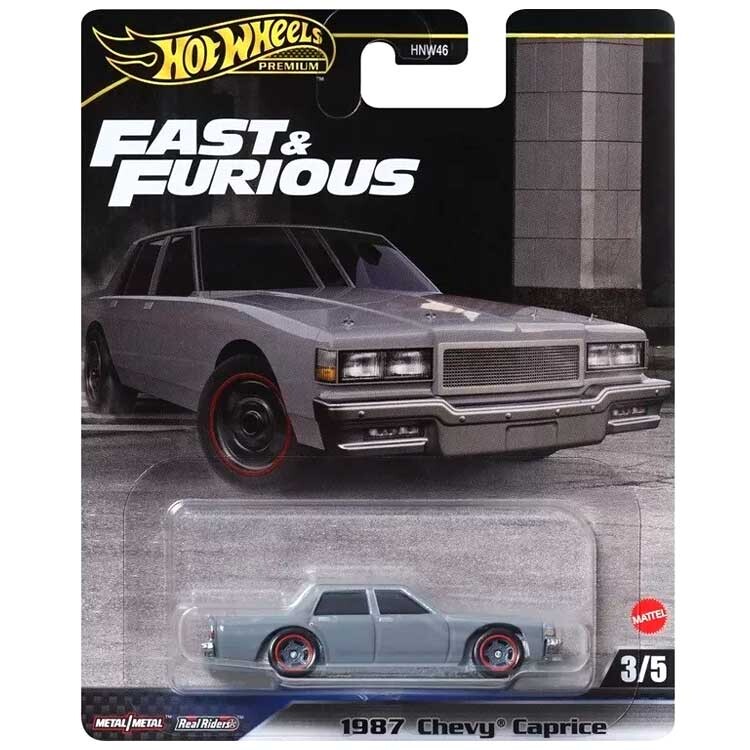 Hot Wheels Premium Fast & Furious 1987 Chevy Caprice 1/64 (HNW46) 0