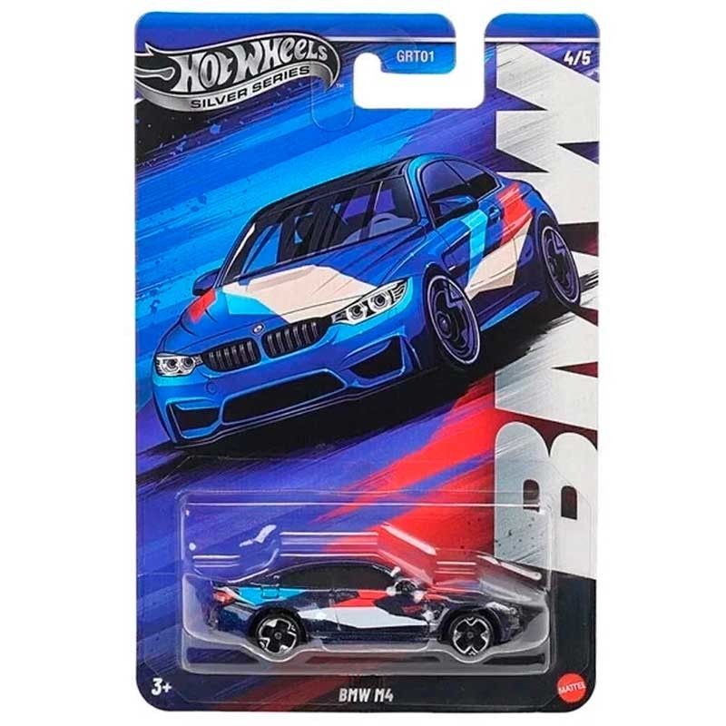 Hot Wheels Silver Series BMW M4 1/64 (GRT01)