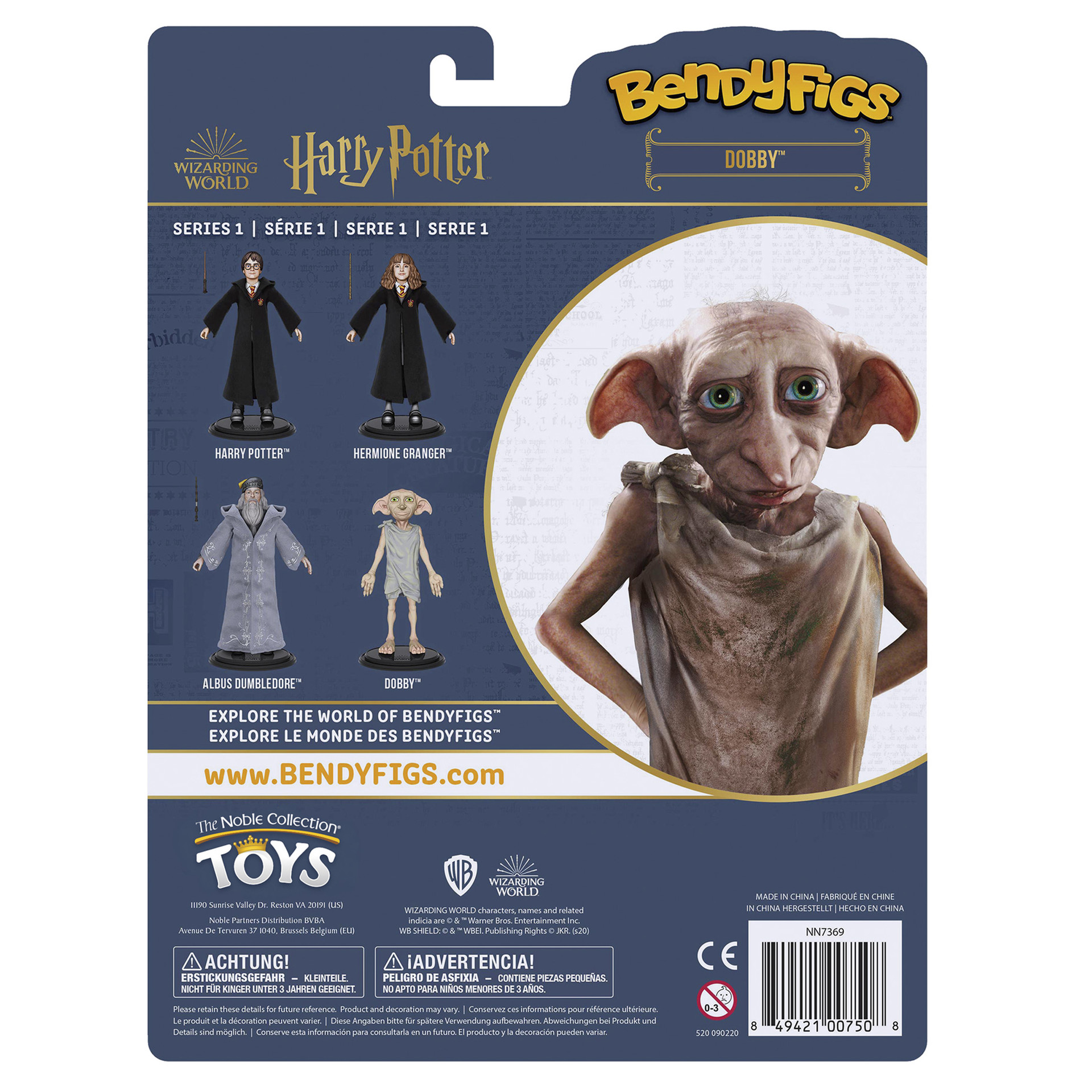 BendyFigs Harry Potter Dobby