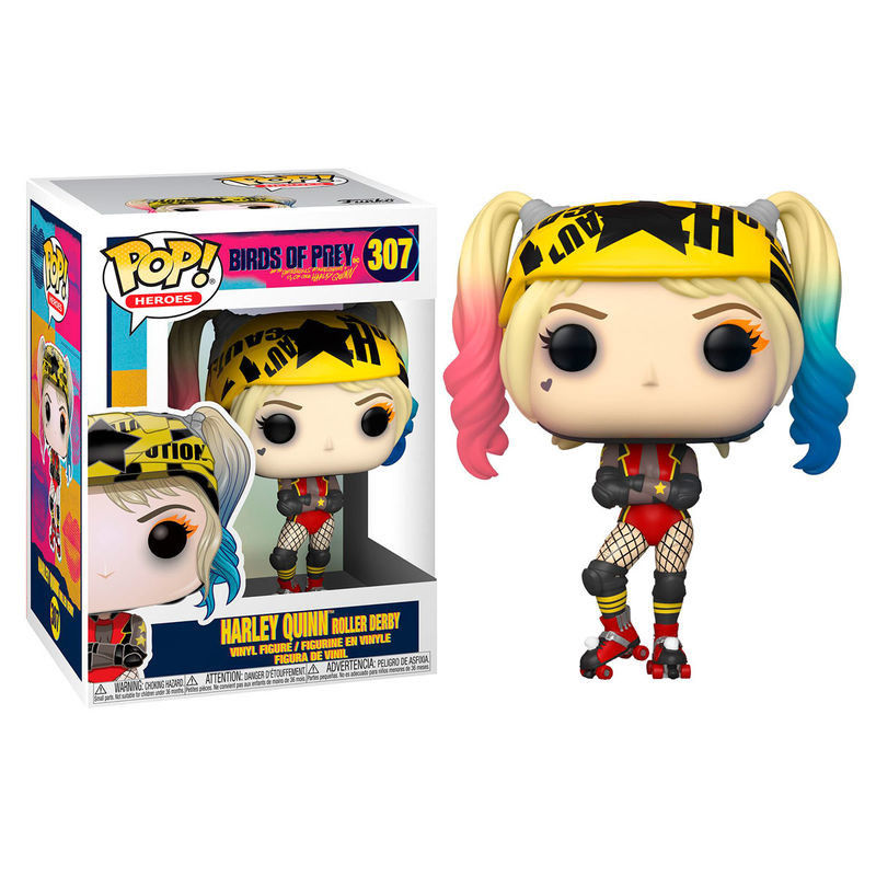 Funko Pop DC Birds of Prey Harley Quinn Roller Derby