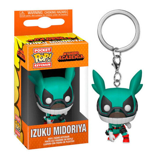 Funko Pocket Pop Keychain My Hero Academia Izuku Midoriya (Deku) with Helmet
