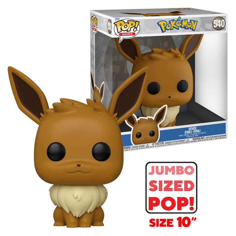 Funko Pop Pokémon Eevee (EMEA) Super Sized Pop 10"/25cm