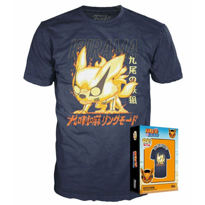  Funko Boxed Tee Naruto Shippuden Kurama