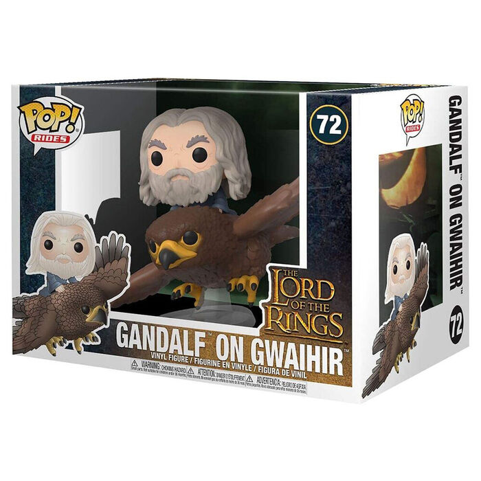 Funko Pop Rides Lord of the Rings Gandalf On Gwaihir #72