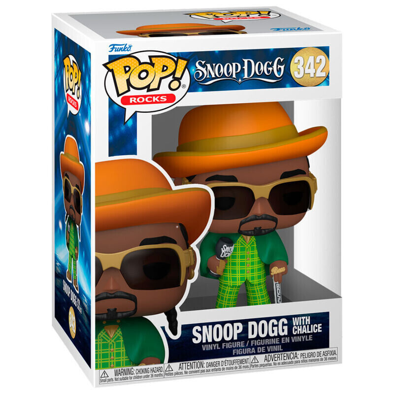 Funko Pop Rocks Snoop Dogg with Chalice #342
