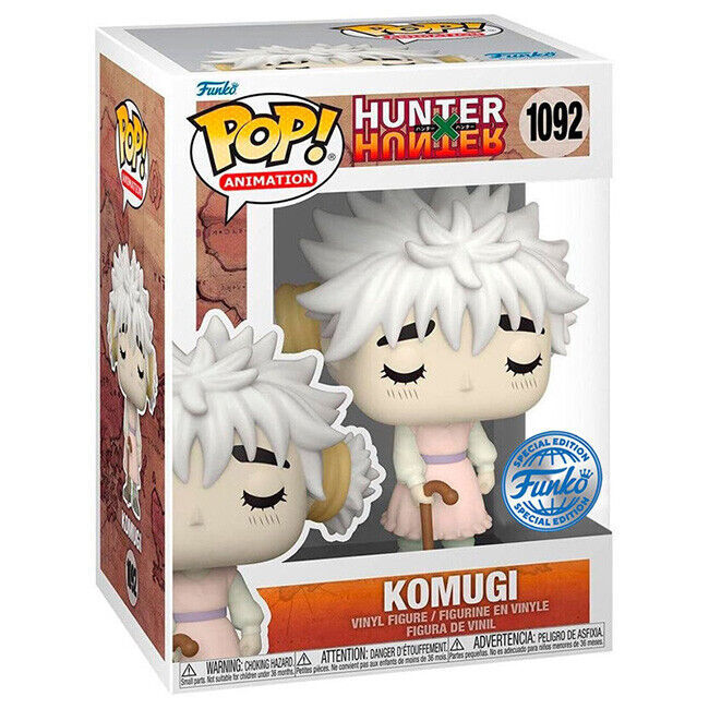 Funko Pop Hunter X Hunter Komugi Special Edition #1092 (caixa com dano)