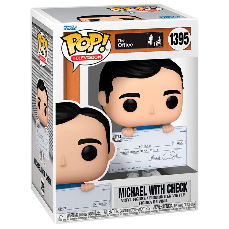 Funko Pop The Office Michael Scott with Check #1395