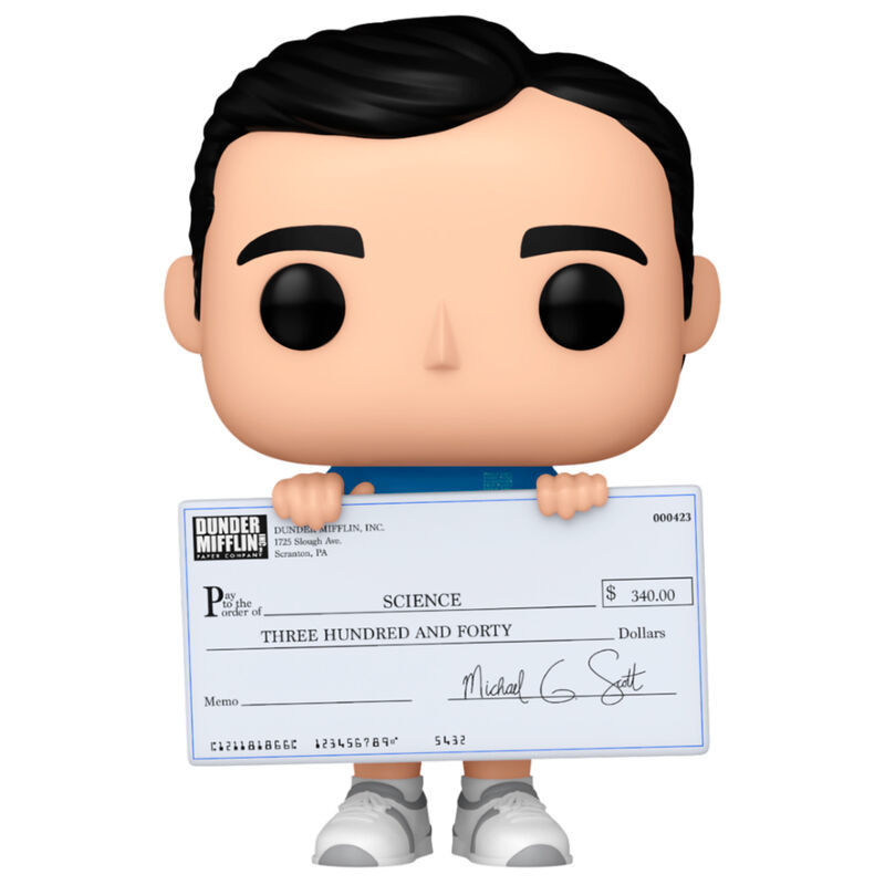 Funko Pop The Office Michael Scott with Check #1395
