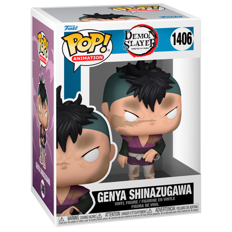 Funko Pop Demon Slayer Kimetsu no Yaiba Genya Shinazugama #1406