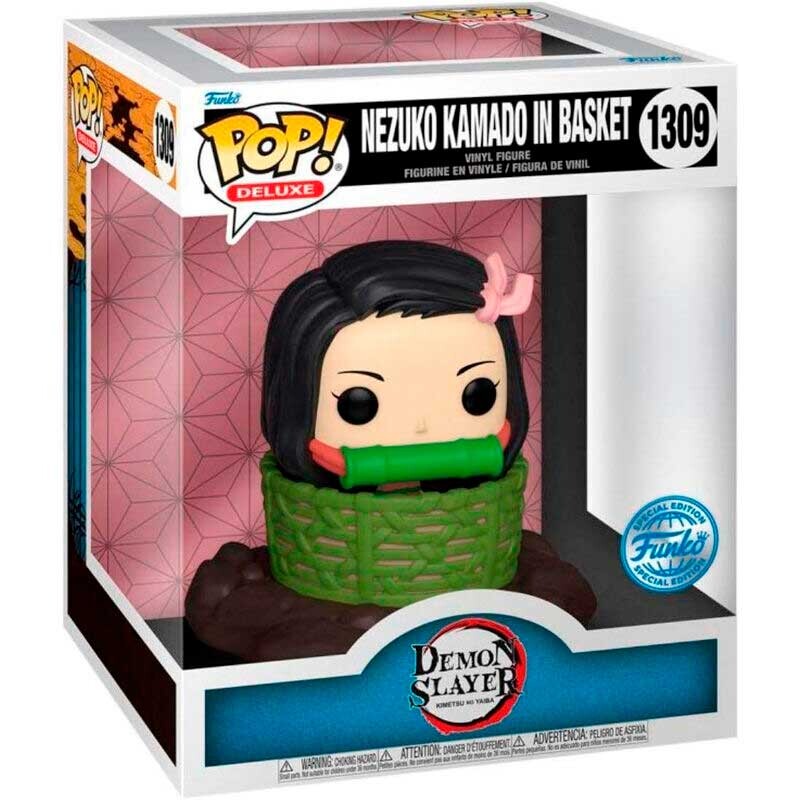 Funko Pop Demon Slayer Nezuko Kamado in Basket Special Edition #1309  0