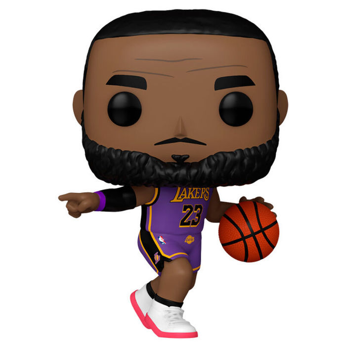 Funko Pop NBA LA Lakers LeBron James (Purple Jersey) #172