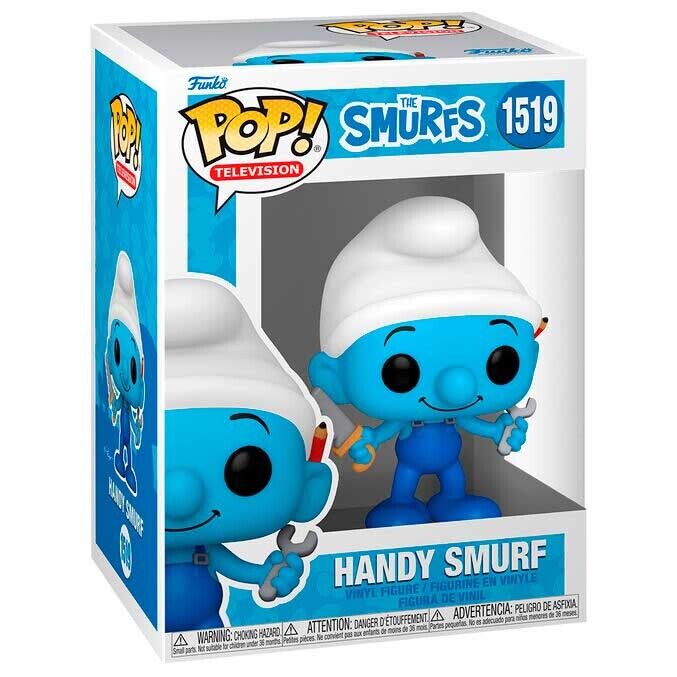 Funko Pop The Smurfs Handy Smurf #1519