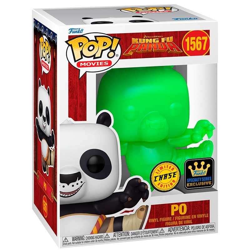 Funko Pop Kung Fu Panda Po Specialty Series #1567 (CHASE)