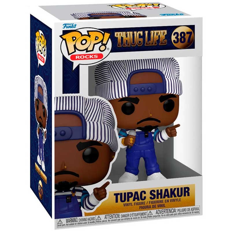 Funko Pop Rocks Tupac Shakur Thug Life #387 0