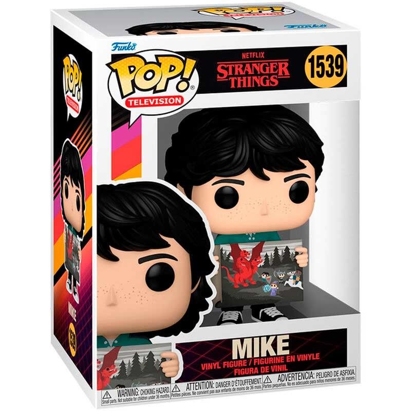 Funko Pop Stranger Things Mike with Will's Painting #1539