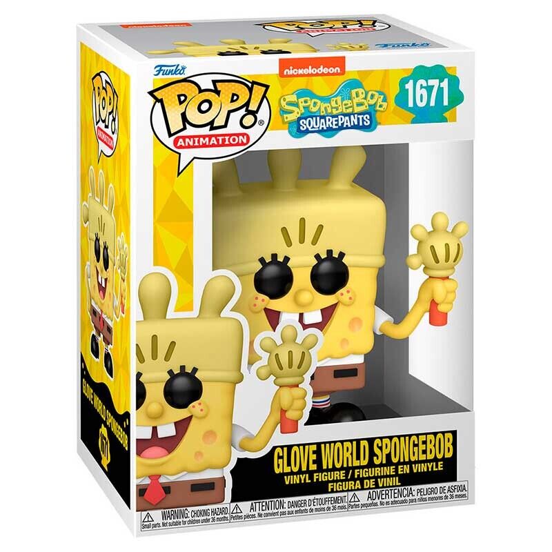 Funko Pop SpongeBob SquarePants 25th Anniversary Glove World SpongeBob #1671