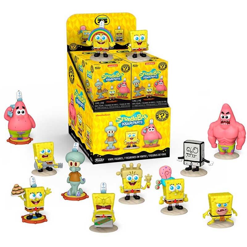 Funko Mystery Minis SpongeBob SquarePants 25th Anniversary