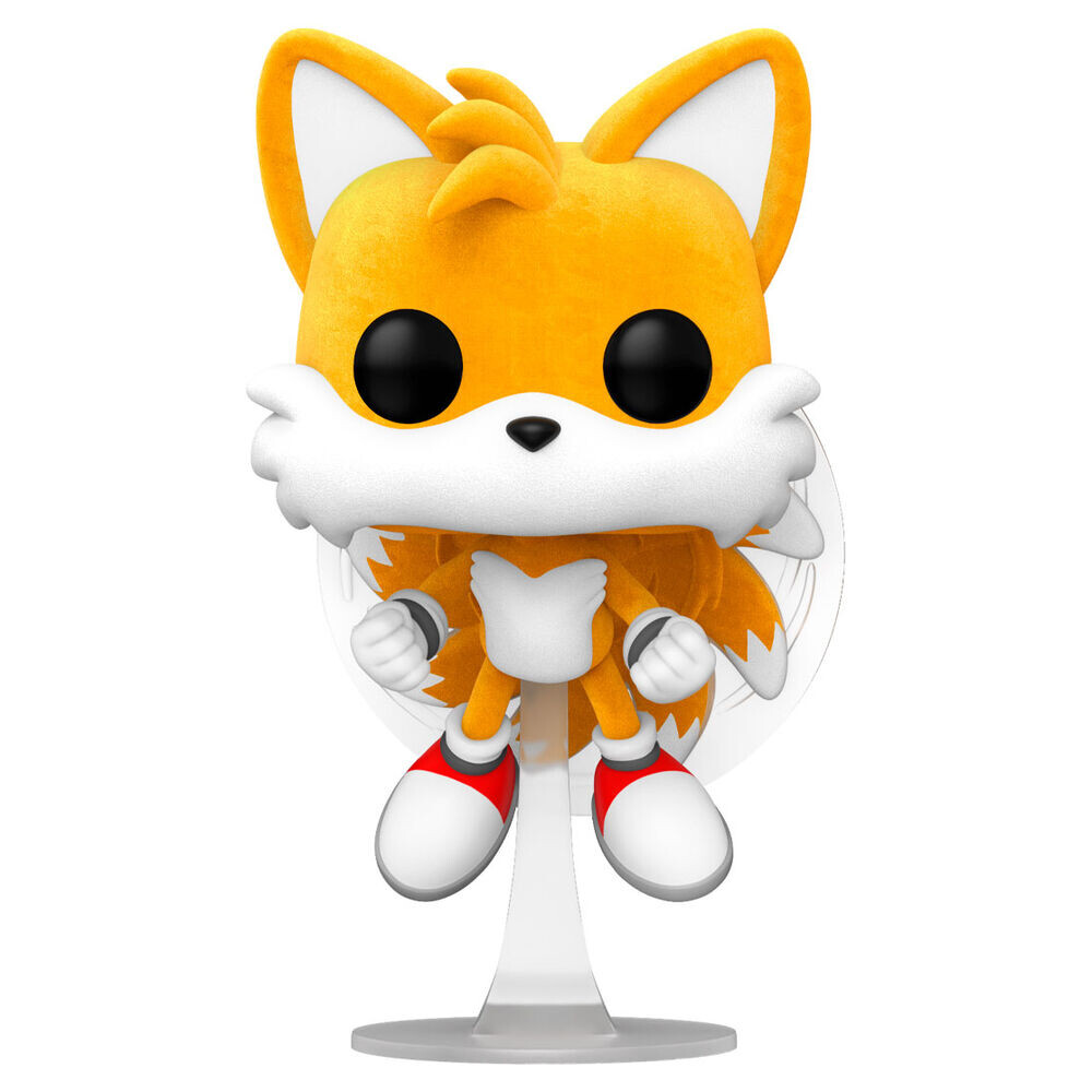 Funko Pop Games Sonic The Hedgehog Tails Specialty Series Flocked #978 (CHASE) 1