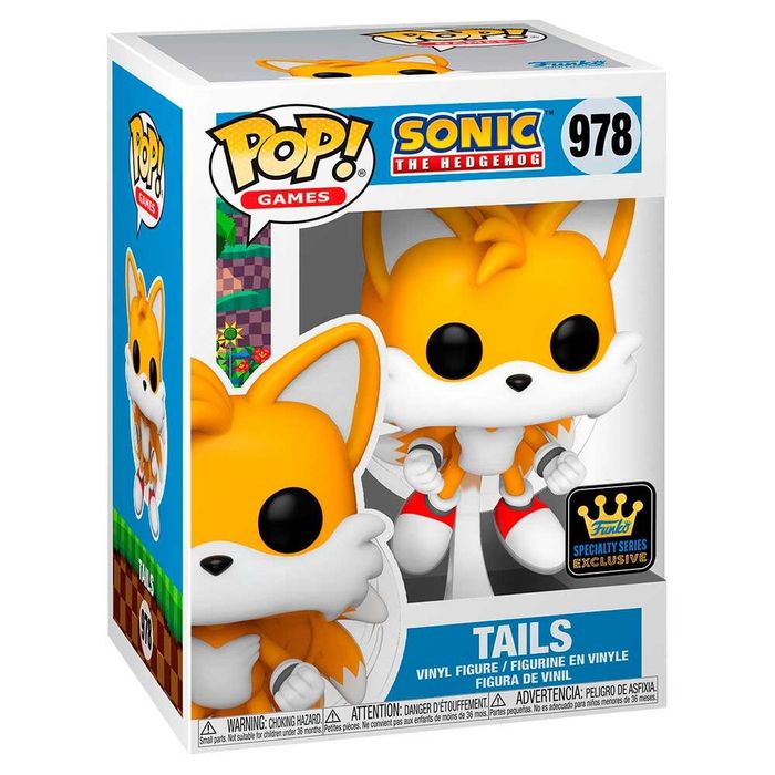 Funko Pop Games Sonic The Hedgehog Tails Specialty Series #978 