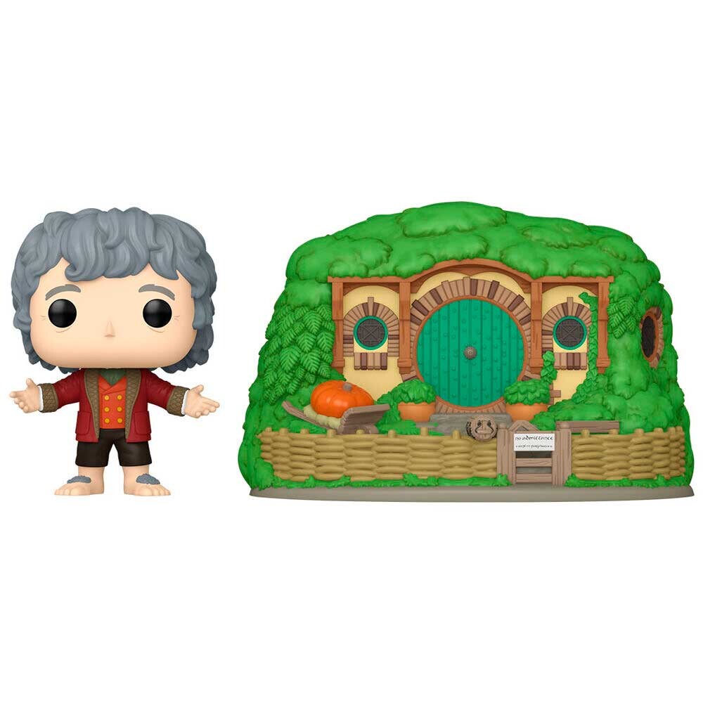 Funko Pop Town The Lord of the Rings Bilbo Baggins With Bag-End #39 1