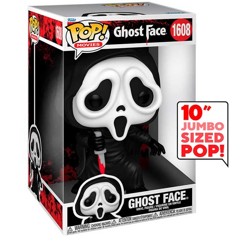 Funko Pop Ghost Face (Scream) Super Sized Pop 10" #1608 0