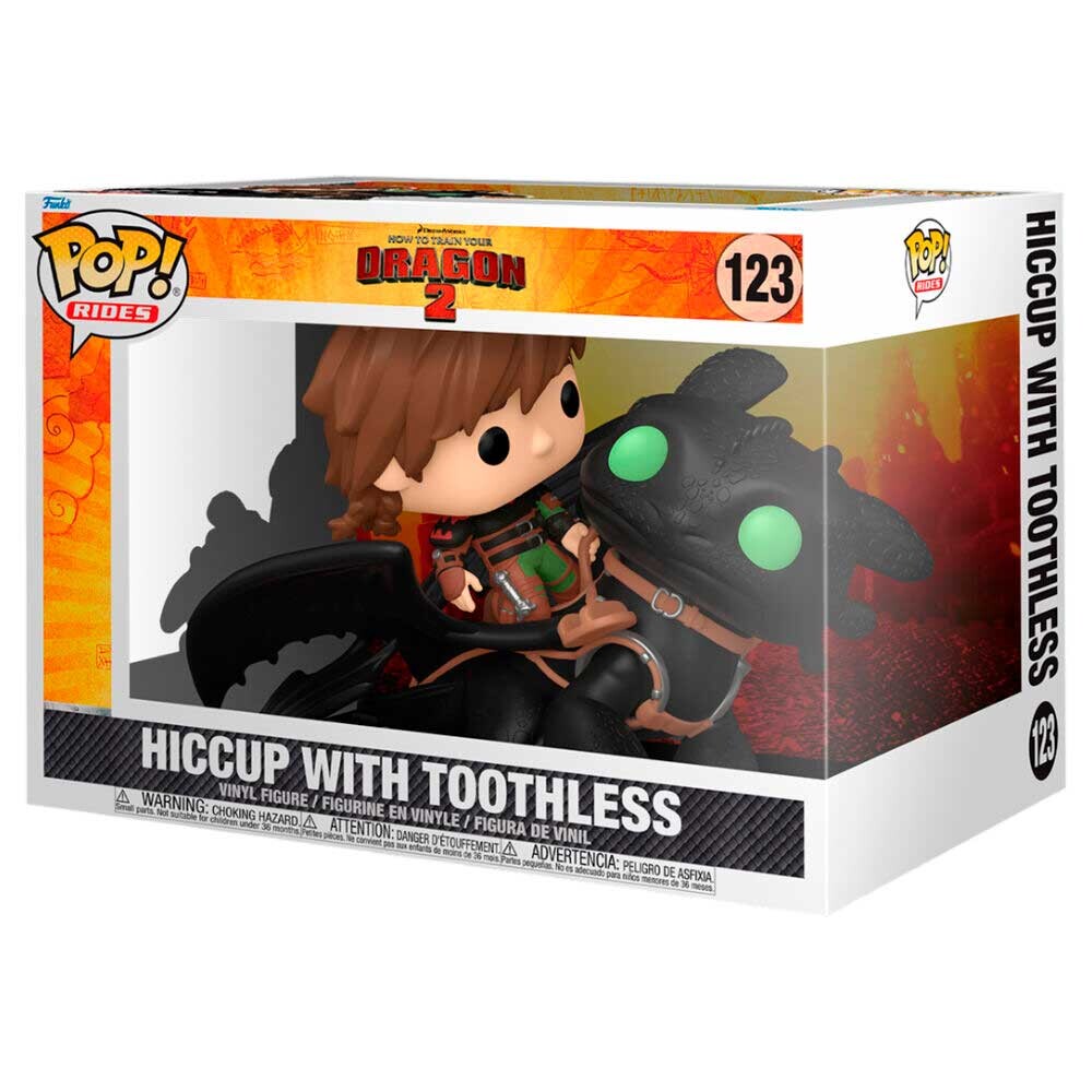 Funko Pop Rides How to Train your Dragon 2 Hiccup with Toothless #123 0
