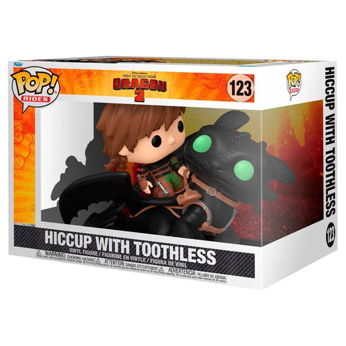 Funko Pop Rides How to Train your Dragon 2 Hiccup with Toothless #123