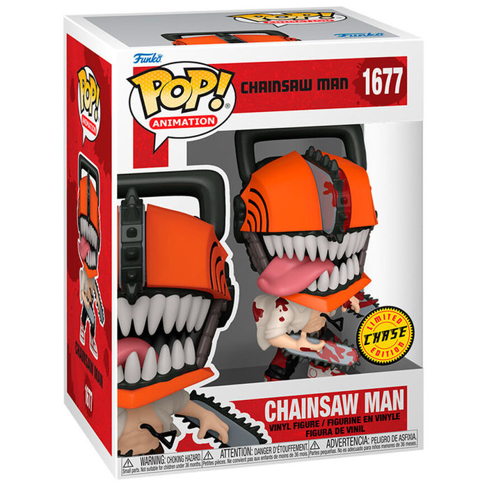 Funko Pop Chainsaw Man - Chainsaw Man #1677 (CHASE)