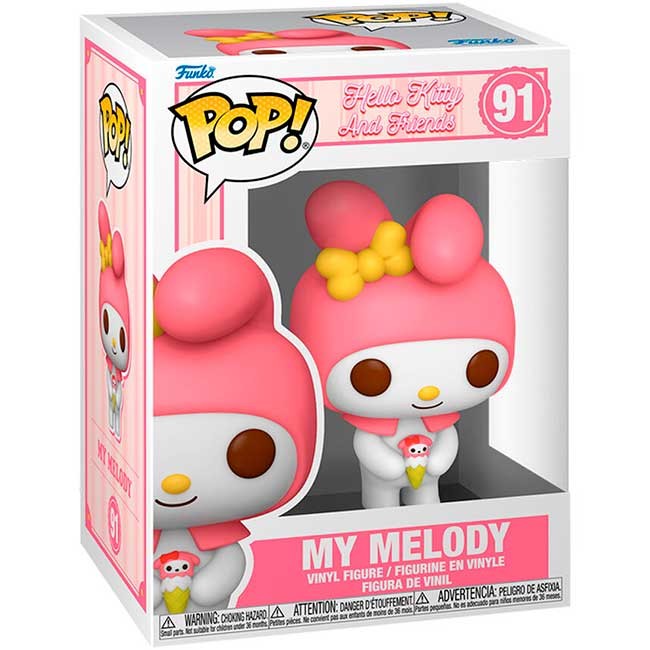 Funko Pop Hello Kitty and Friends My Melody with Ice Cream #91 0