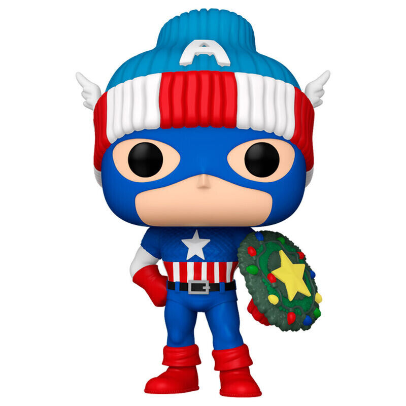 Funko Pop Marvel Holiday Captain America #1438