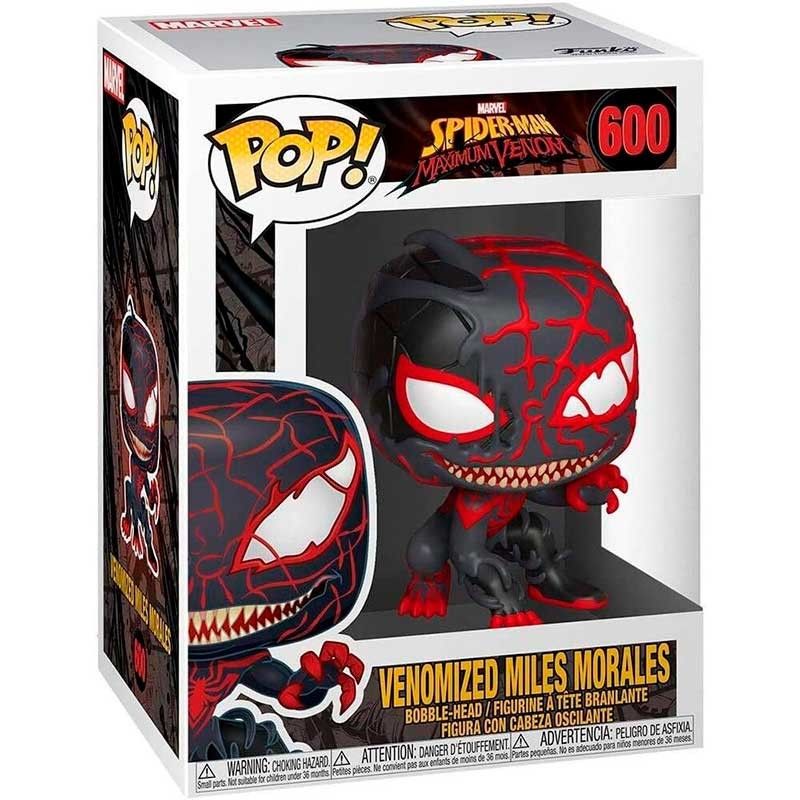 Funko Pop Marvel Spider-Man Maximum Venom Venomized Miles Morales #600