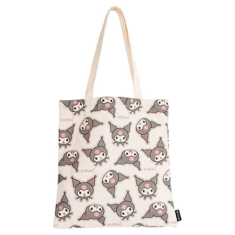 Tote Bag Hello Kitty Kuromi Head Pattern